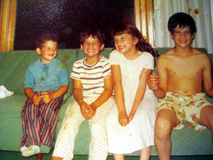 Jimmy, Joey, Donna & David