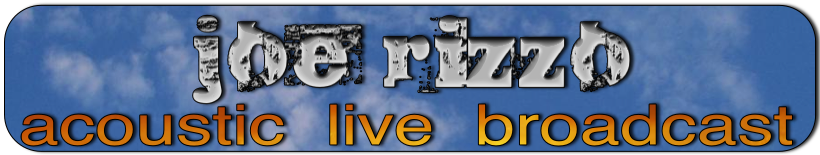 joe rizzo acoustic live broadcast