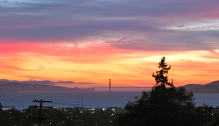 view of golden gate bridge