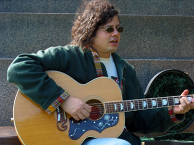 Joe in Golden Gate Park, San Francisco 2002