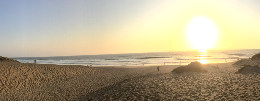 Ocean Beach - Across from Java Beach Cafe - August 2017